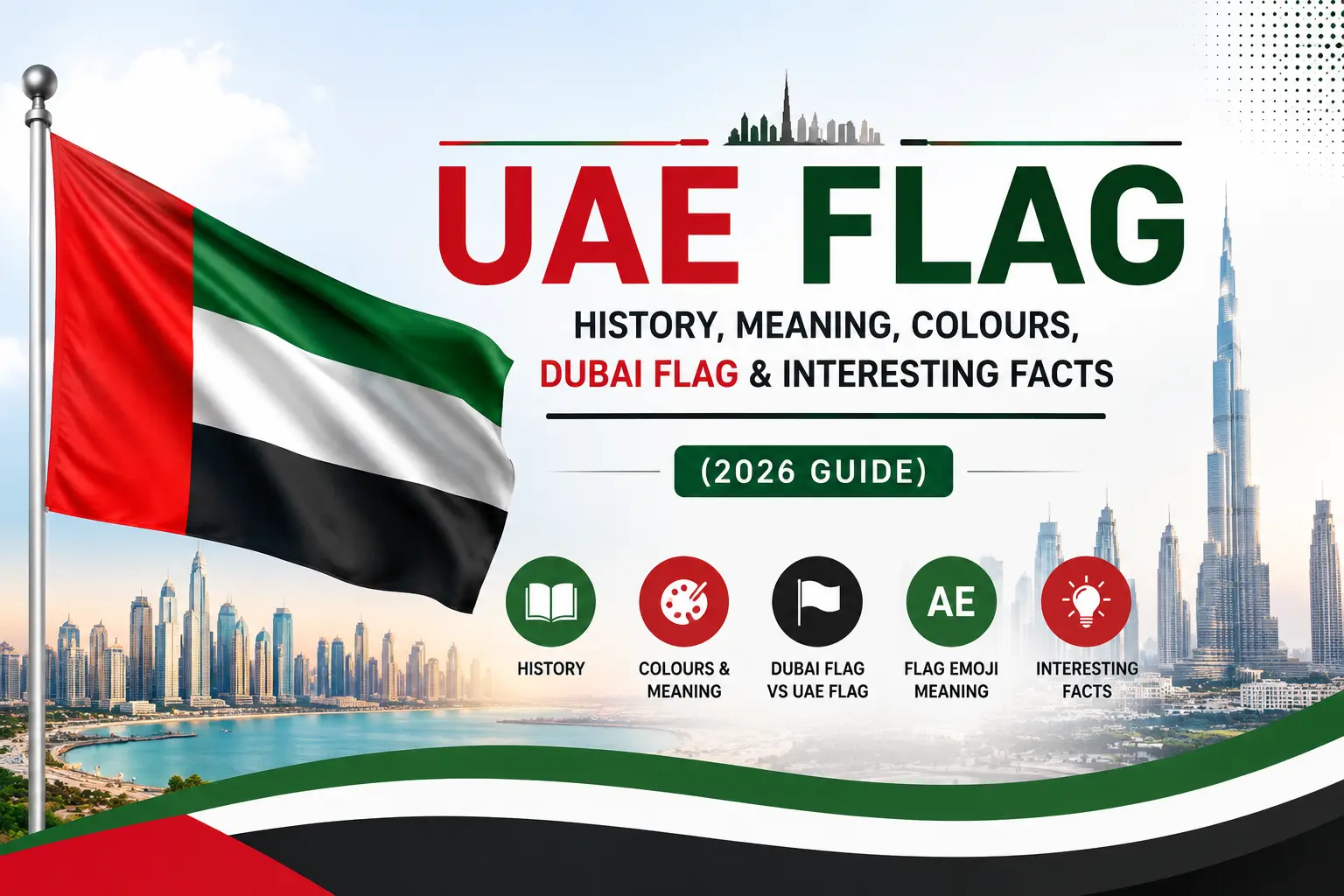 UAE Flag: History, Meaning, Colours, Dubai Flag & Interesting Facts (2026 Guide)